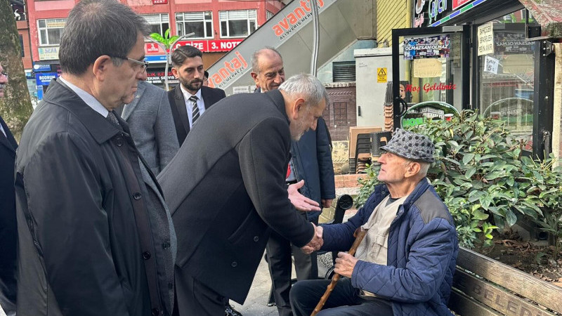 CHP Rize İl Örgütü ve Milletvekili sahada