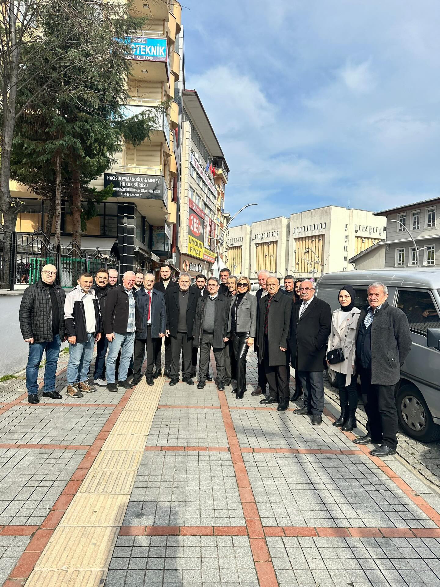 İl örgütü ve Milletvekili Rize Merkez Saha çalışması